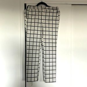 ZARA Plaid Trousers